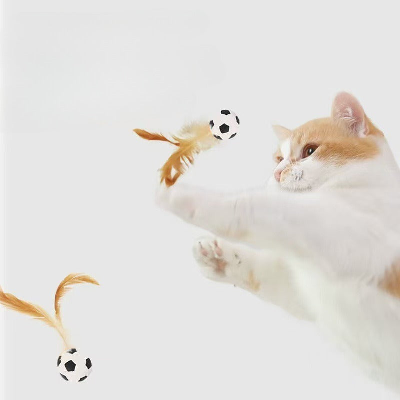 Unleash Your Cat's Inner Hunter with Our Self-Entertainment Balls!
